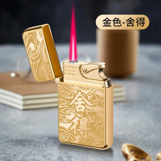 Chinese Dragon Torch Lighter Windproof Straight Jet Flame Lighter Refillable Butane Lighter Smoking Accessories Gadgets for Men