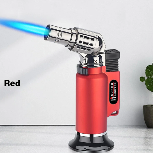 Metal Gas Lighter Windproof Barbecue Kitchen Cooking Large Capacity Torch Turbo Lighter Spray Gun Torch Jet Turbo Lighter Gadget