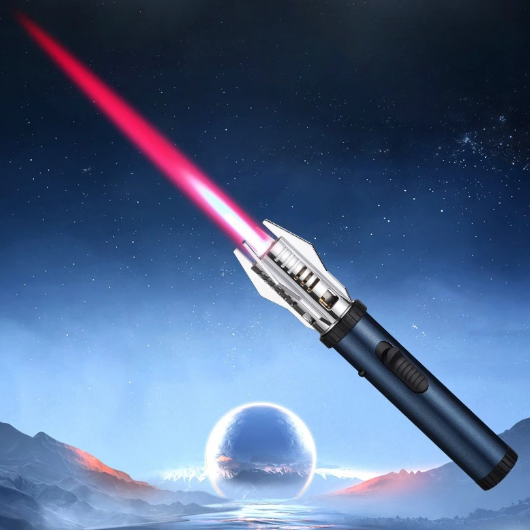 Planet Lightsaber Butane Gas Lighter  Use Metal Outdoor Windproof Turbine Torch Jet Lighter Gun BBQ Welding Cigar Tool