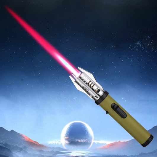 Planet Lightsaber Butane Gas Lighter  Use Metal Outdoor Windproof Turbine Torch Jet Lighter Gun BBQ Welding Cigar Tool