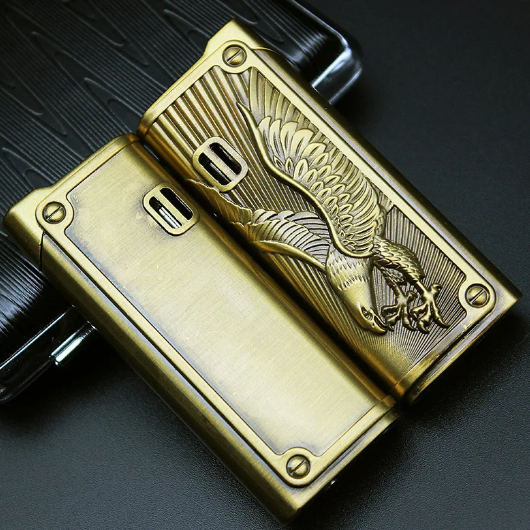 Metal Leather Jet Lighter Torch Turbo Lighter Windproof Blue Flame Cigar 1300 C Butane Pipe Lighter Cigar Cigarette Man's Gift