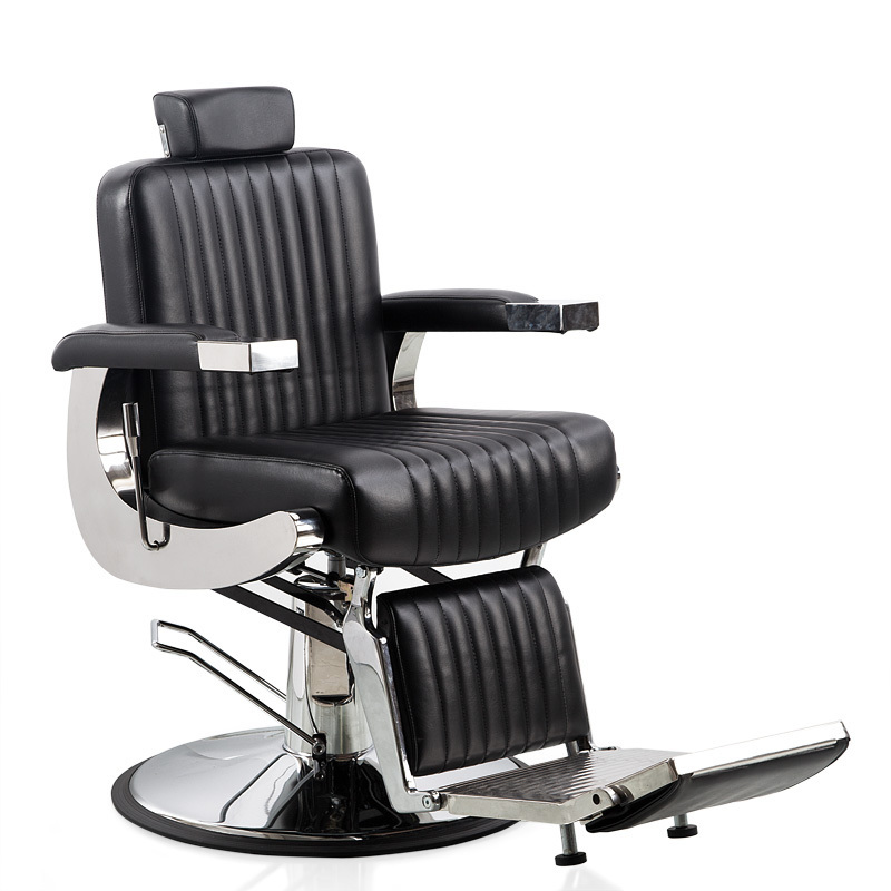 BEIMENG Beauty Salon Hydraulic Black Leather Duty Hair Heavy Packing Furniture Hot Sale Barber Chair