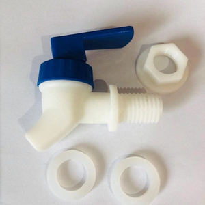 blue white color plastic water tap water faucet pipes with big size seals for 5 Gallon water bottle