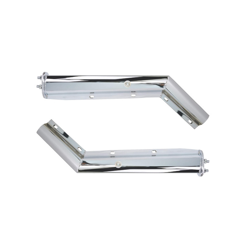 BS-MFH-TQ430-18 Stainless Steel Angled Spring Loaded Truck Mud Flap Hanger for Semi Truck,Trailer or HD Truck