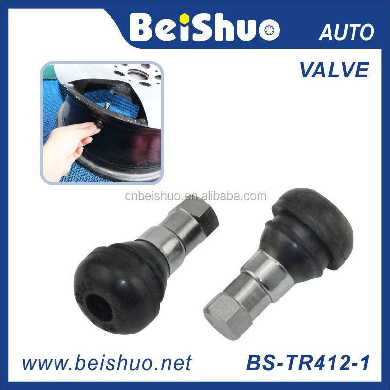 Rubber Car Wheel Tire Tubeless Valves Stem with Dust Caps