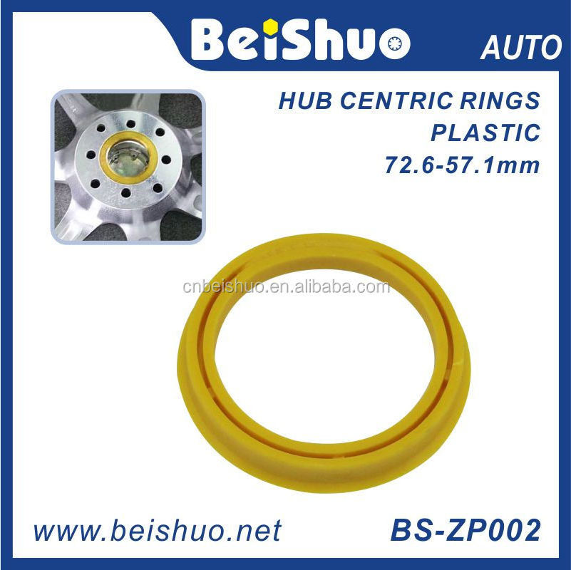 ABS plastic Wheel Rim Hub Centric Rings with Various Size and Color