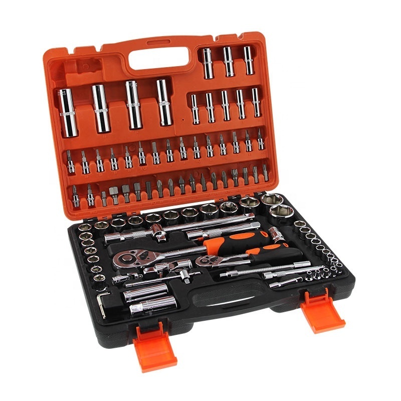 Promotional 94-Piece Hand Tool set Auto Repair Mechanic Tool Kit