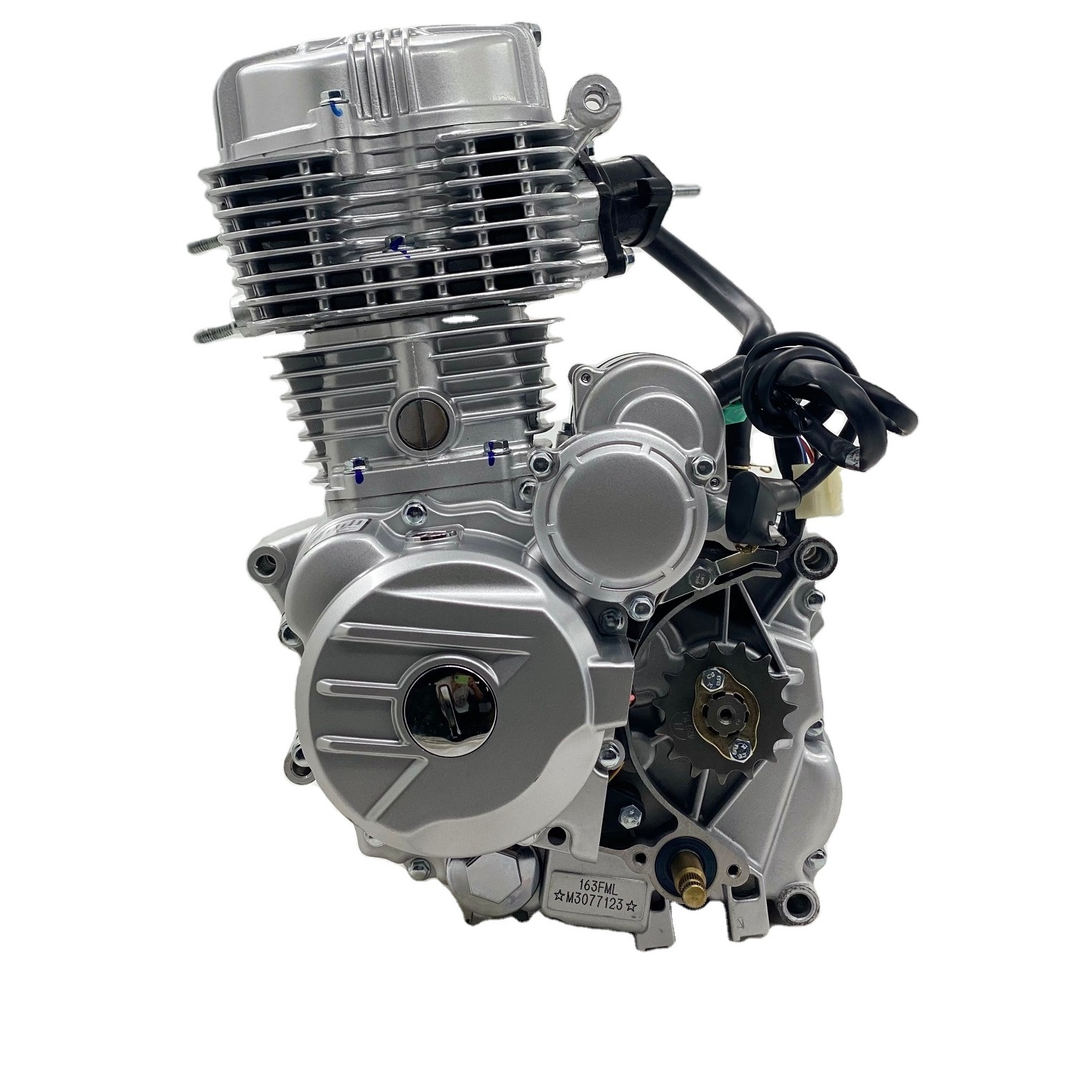 DAYANG Complete Motorcycle Engines 250cc China Air Cooled 4 Stroke Electric / Kick 1 Cylinder CDI 345*350*441 YF167FMM 31.1kg