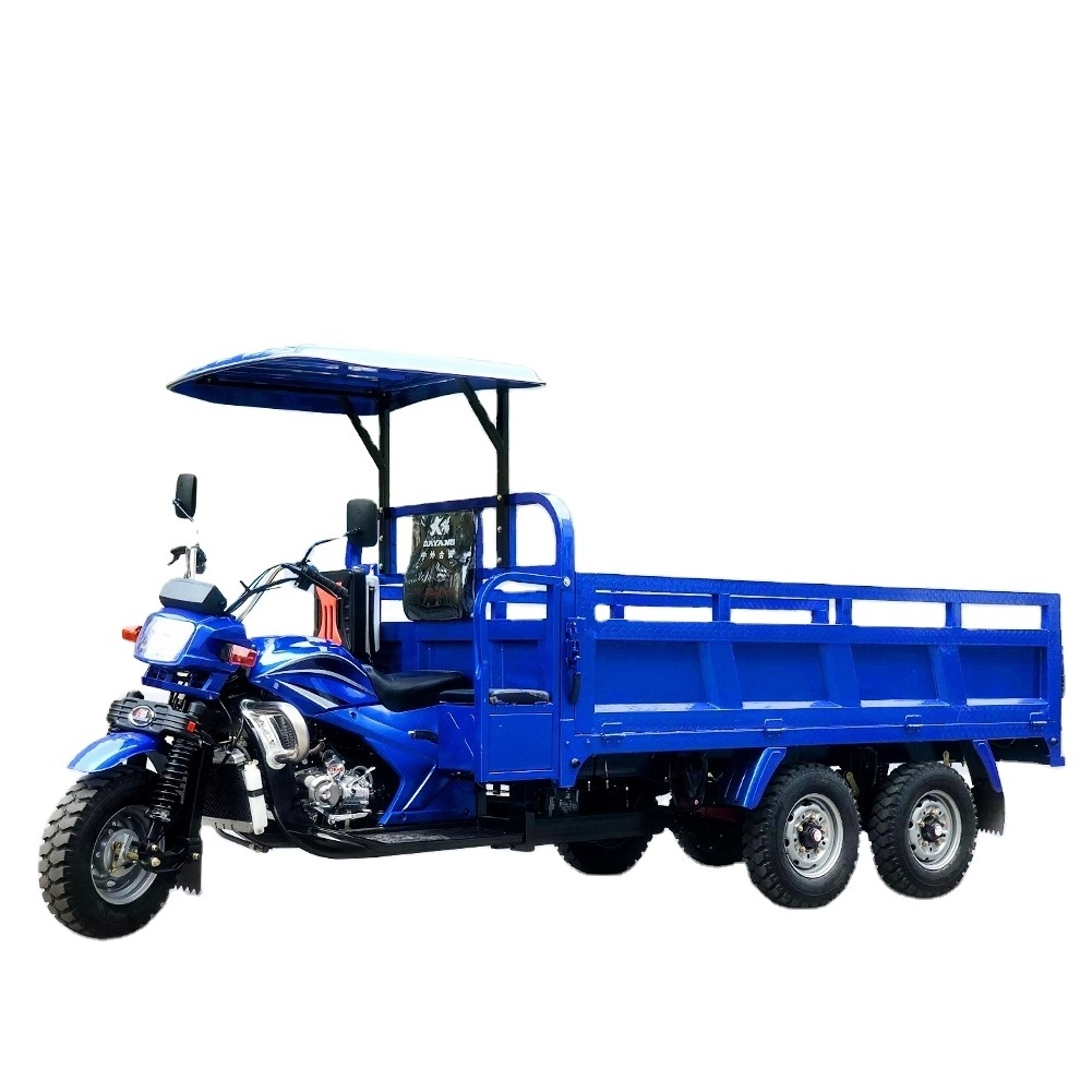 DAYANG Double Rear Axle Heavy Loading Truck Motorized Cargo 300cc Five Wheels Made in China Tricycle Heavy Loading Trike > 250cc