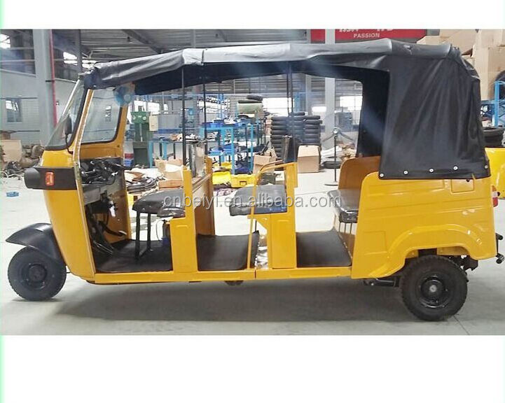 booster rear axle mini trike 6 passengers auto taxi tricycle