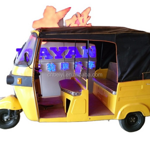 Hot sale 2017 wholesale price 4 passengers three wheeler taxi motorcycle for sale in Ethiopia