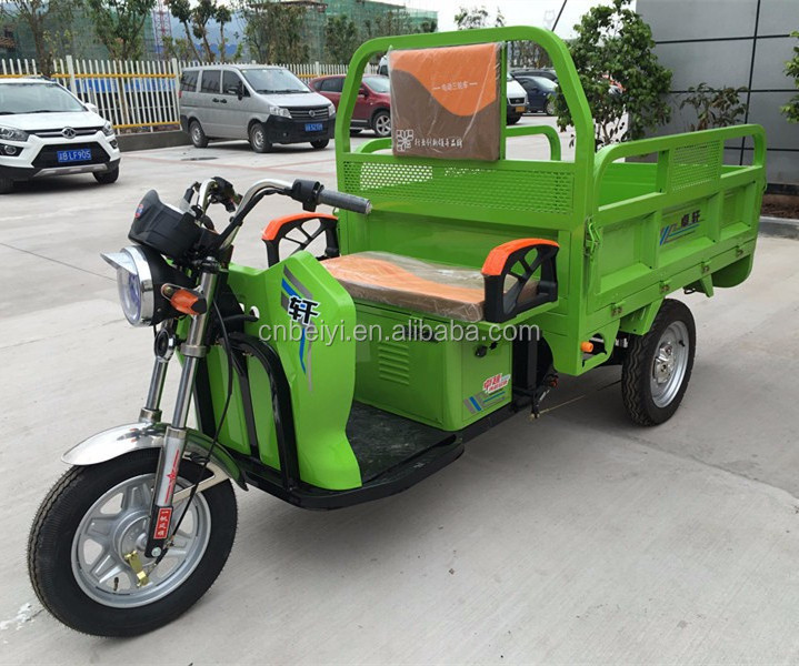 Electric Rickshaw for Passenger 2016 Electric Cargo Three Wheel Motorcycle Adult Battery Powered 15kw > 800W OPEN 48V