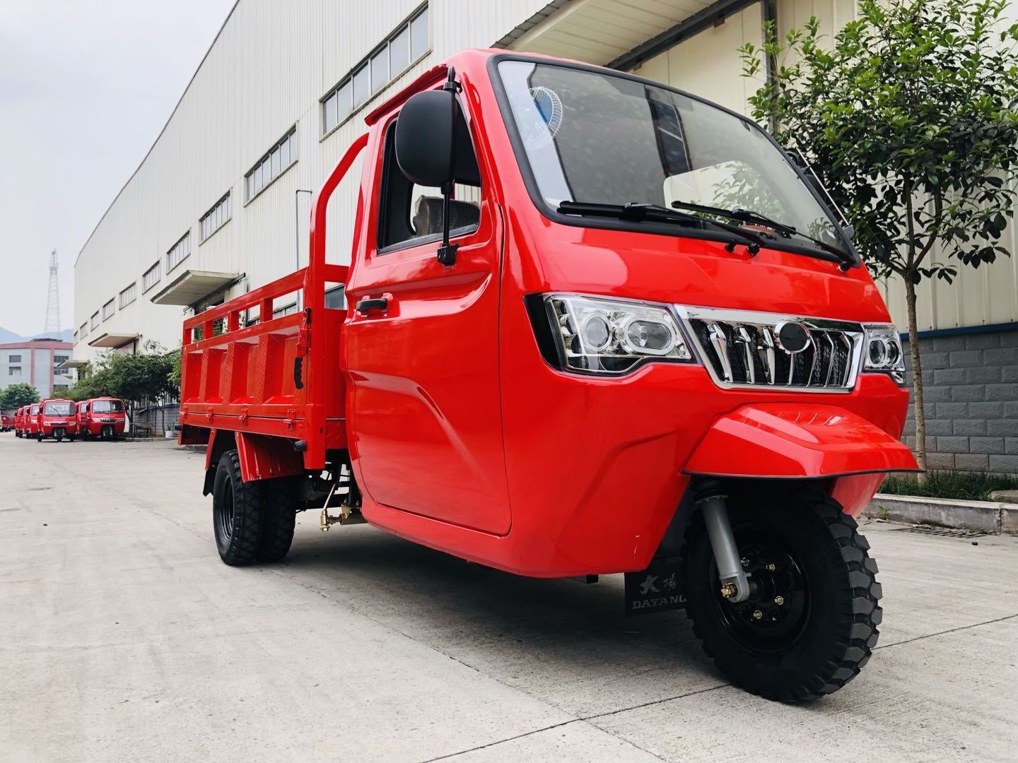 Enclosed cabin with Motorized Cargo and heavy load engine 200cc/250cc/300cc Tricycle