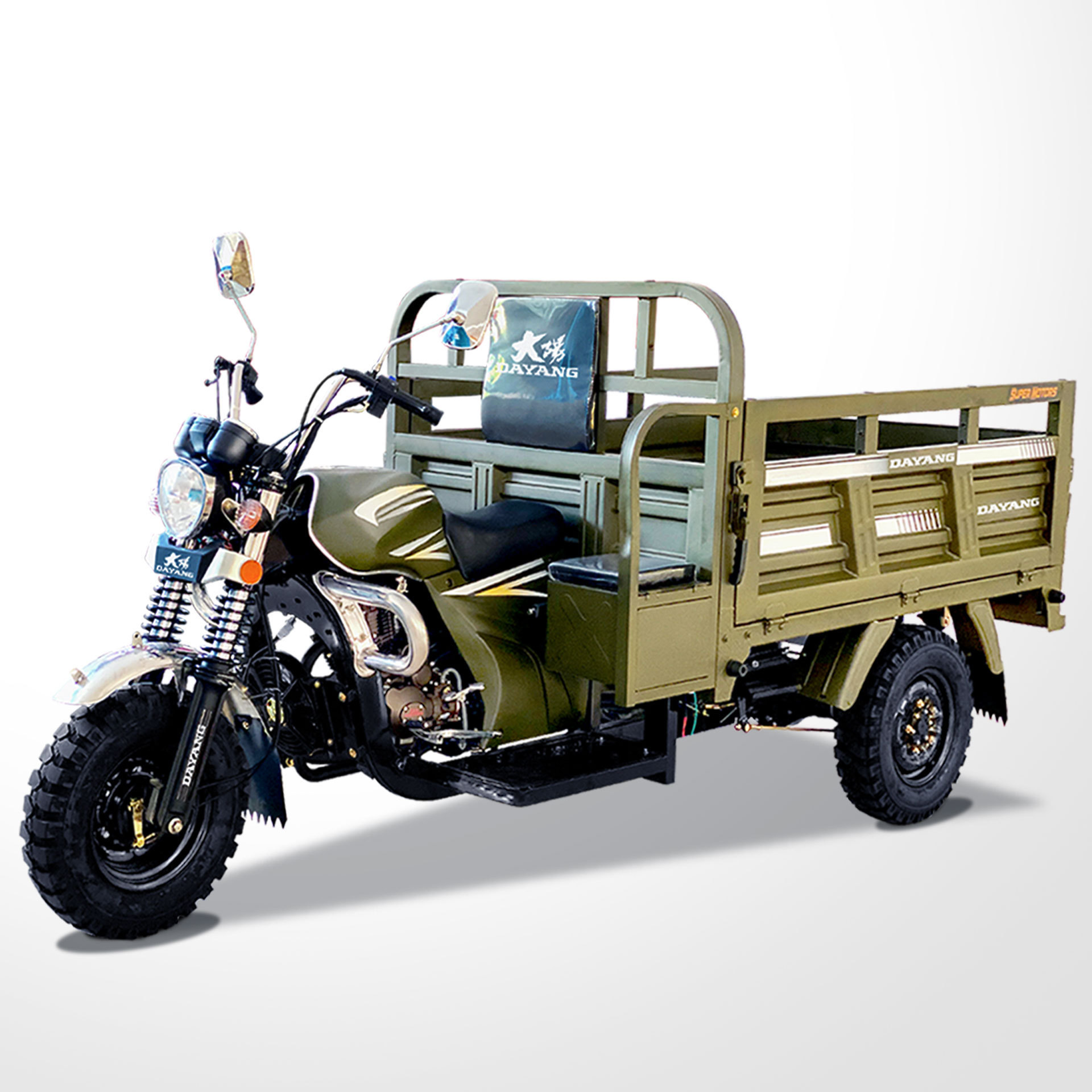 175cc Motorized Cargo Tricycle Classic Heavy Loading Trike Three Wheel Motorcycle Made in China Zongshen Power Engine