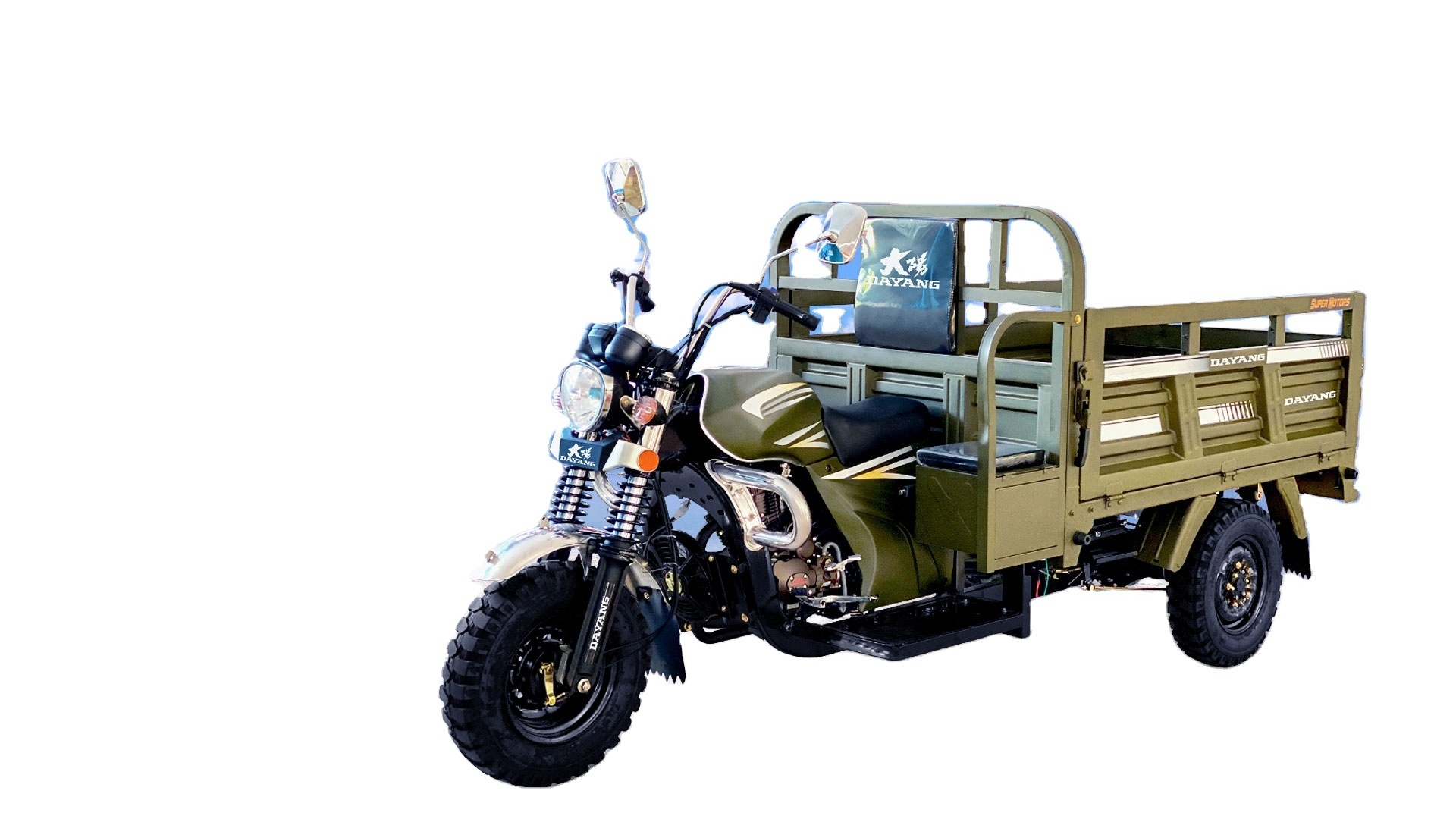 175cc Motorized Cargo Tricycle Classic Heavy Loading Trike Three Wheel Motorcycle Made in China Zongshen Power Engine