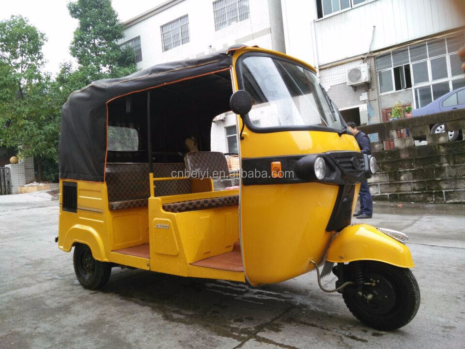 Hot sale 2017 wholesale price 4 passengers three wheeler taxi motorcycle for sale in Ethiopia