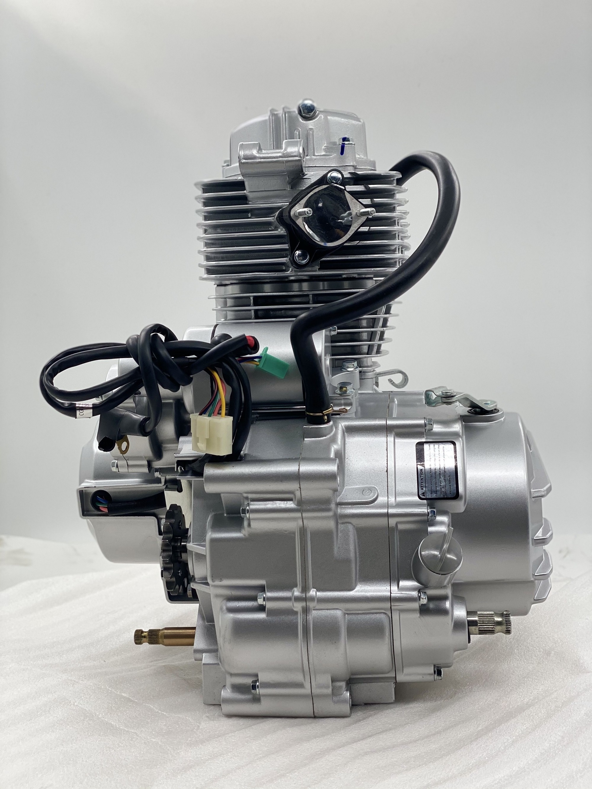 DAYANG Complete Motorcycle Engines 250cc China Air Cooled 4 Stroke Electric / Kick 1 Cylinder CDI 345*350*441 YF167FMM 31.1kg