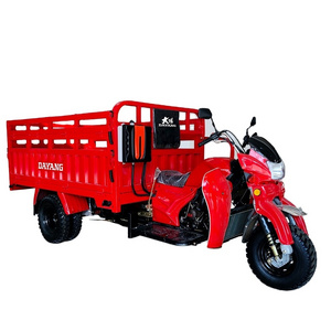 Three Wheeler  LIFAN ZONGSHEN 200CC/250CC/300CC engine ghana transport tricycle vans with motor cargo petrol tricycle