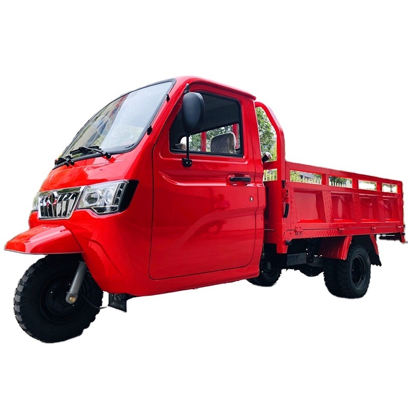 Enclosed cabin with Motorized Cargo and heavy load engine 200cc/250cc/300cc Tricycle