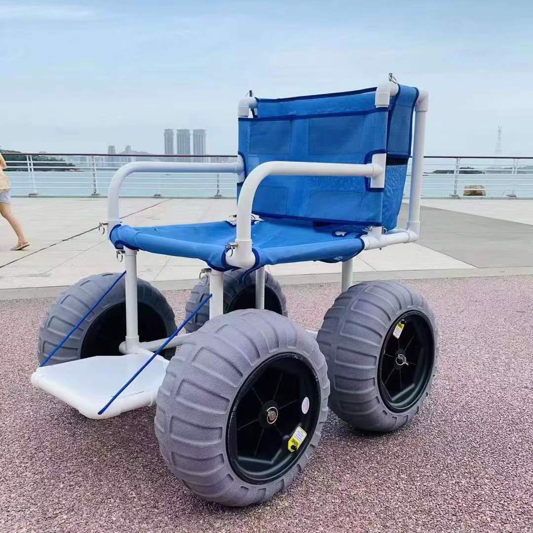 Beach chair for travel for disabled Beach Wheelchair 16