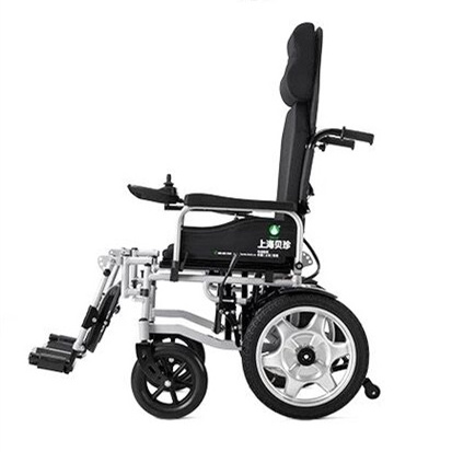 Removable footrest wheelchair electric folding with CE wholesale trade slim manual chair with high back reliable wheelchair bed