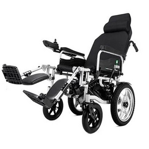 Removable footrest wheelchair electric folding with CE wholesale trade slim manual chair with high back reliable wheelchair bed