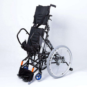 Medical Handicapped stair standing up manual stand up mechanical wheelchair