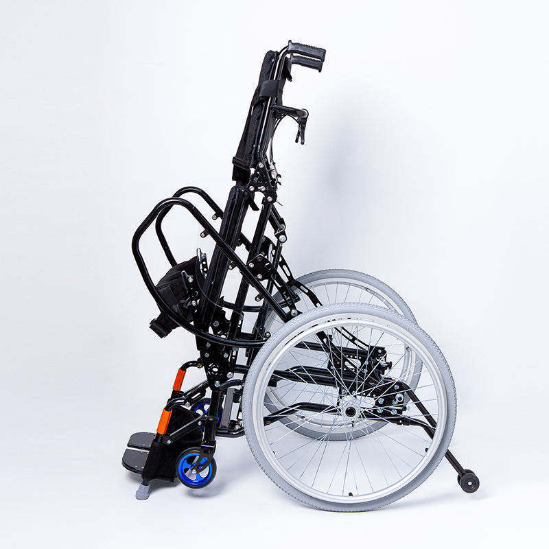 Medical Handicapped stair standing up manual stand up mechanical wheelchair