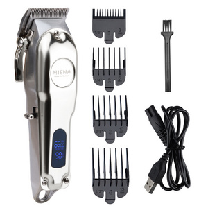 High Quality Hair Clipper For Men Rechargeable Cordless Electric LCD Razor 5 in 1 Hair Beard Trimmer Machine