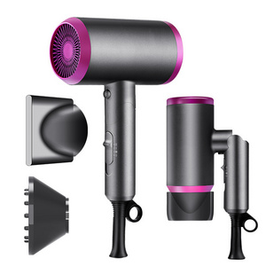 Wholesale Electric Ionic Hooded Travel Hair Dryer 2000W Foldable Handle Professional Salon Name Brand Hair Dryer