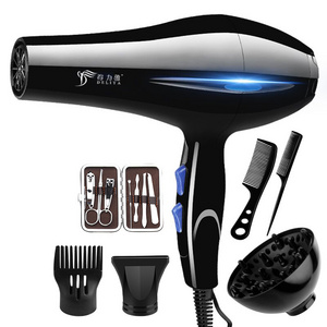 Professional Hair Dryer 5 Speeds Hot Cold Constant Temperature One Step Hair Styler Blow Dryer Set