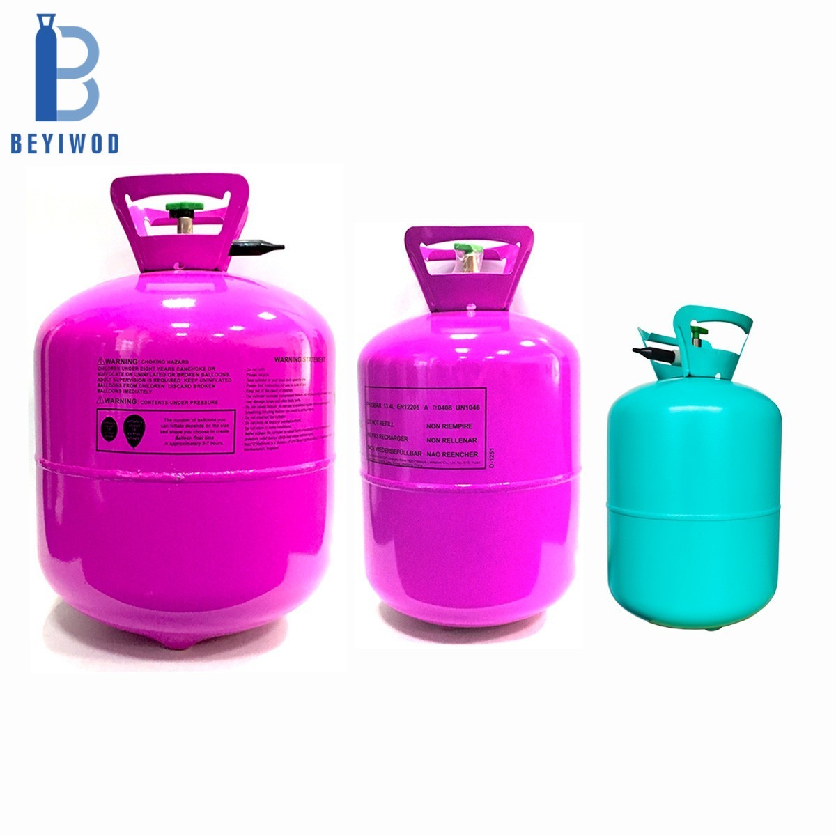 Low Price 7l Disposable Helium Cylinder Helium Tank Pure 99.999% Balloon Helium Gas