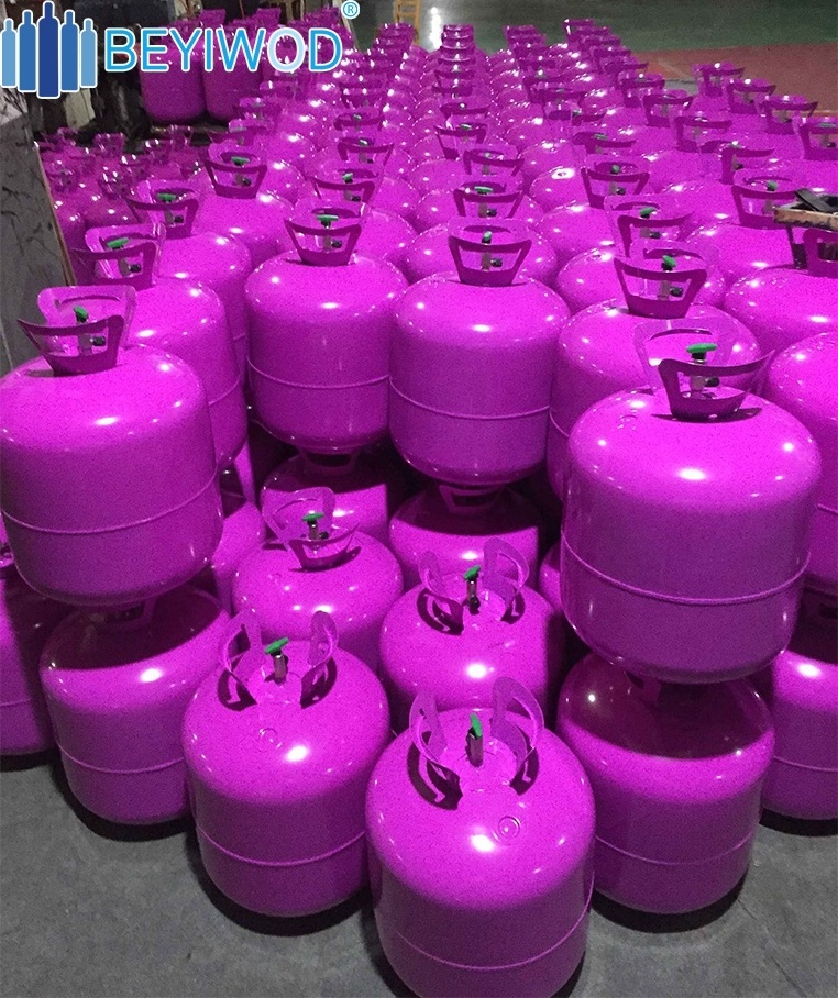 13.4L 30P Disposable balloons helium tank steel helium tank filled with 99.99% purity helium gas for party use