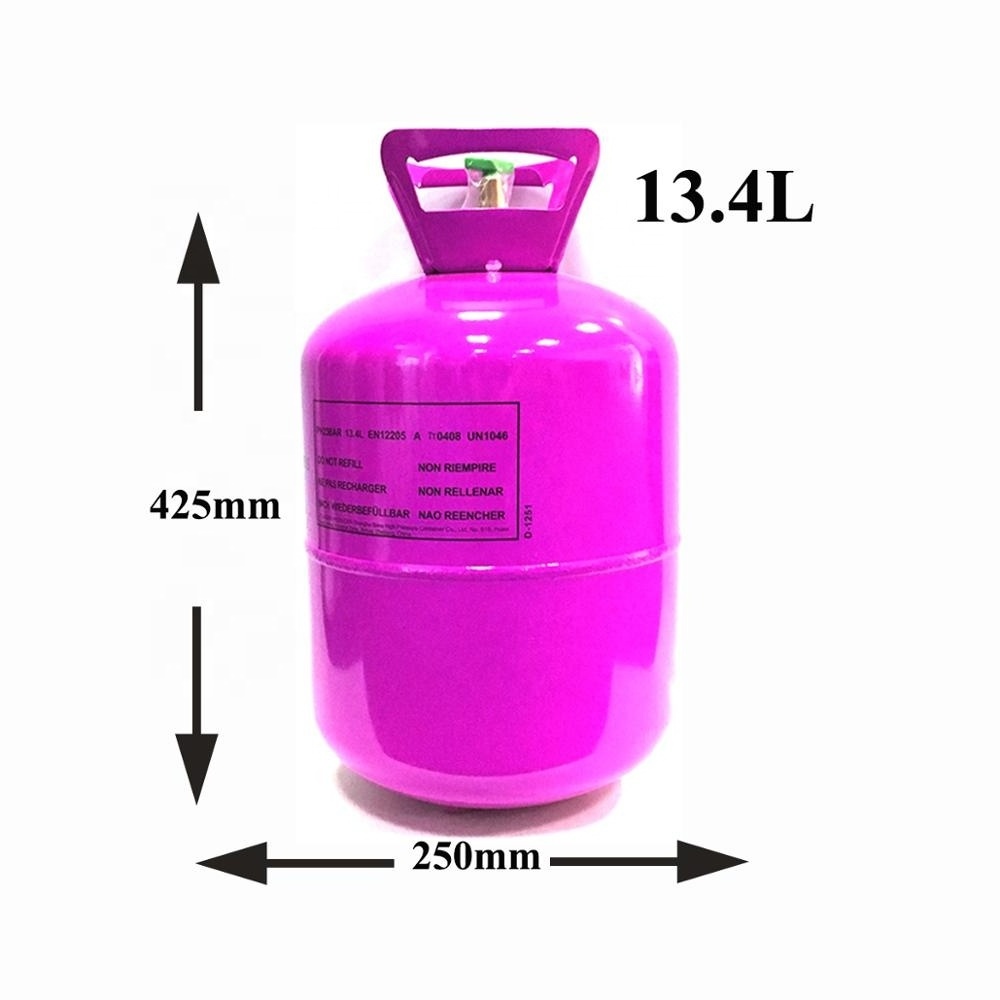 13L Pure Helium Refillable Helium Tank for Balloons Party Use