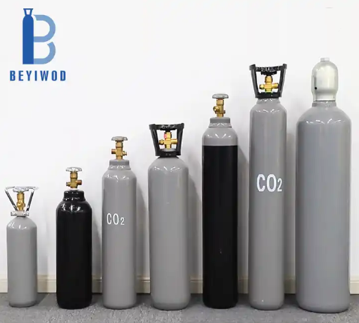 2L 4L 6L 8L 10L 13.4L 20L high pressure seamless steel cylinder/bottle/canister for oxygen/co2/argon/nitrogen/helium gas