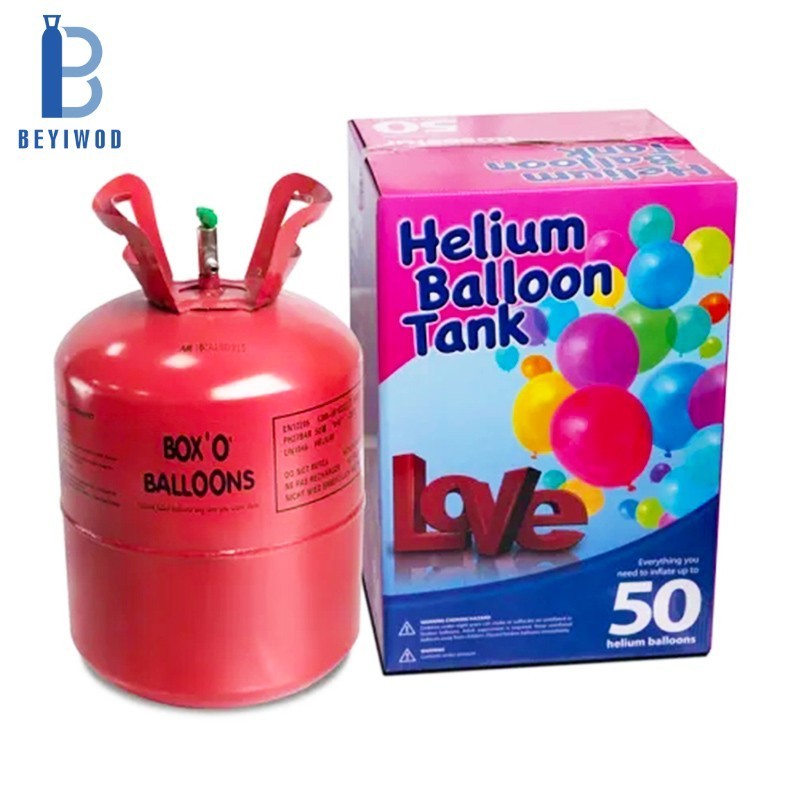 Empty balloons pure helium wholesale 13.4L 30LB 50LB helium tank, balloons cylinder