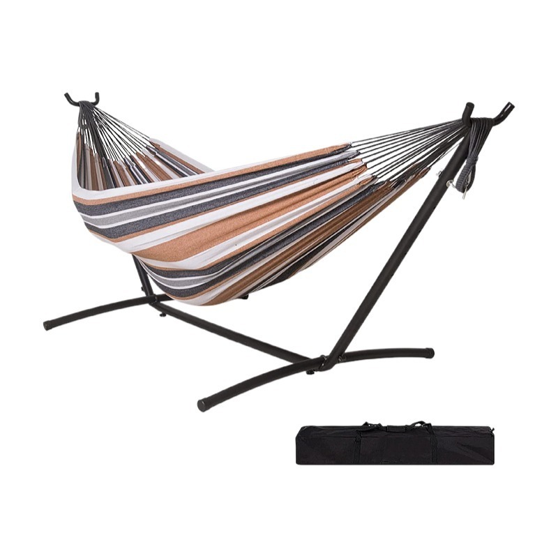 Hammock with Stand, Adjustable Heavy Duty Stand Hammock,Fits Hammocks 9ft Long for Indoor Outdoor Yard Patio Deck with Carry Bag