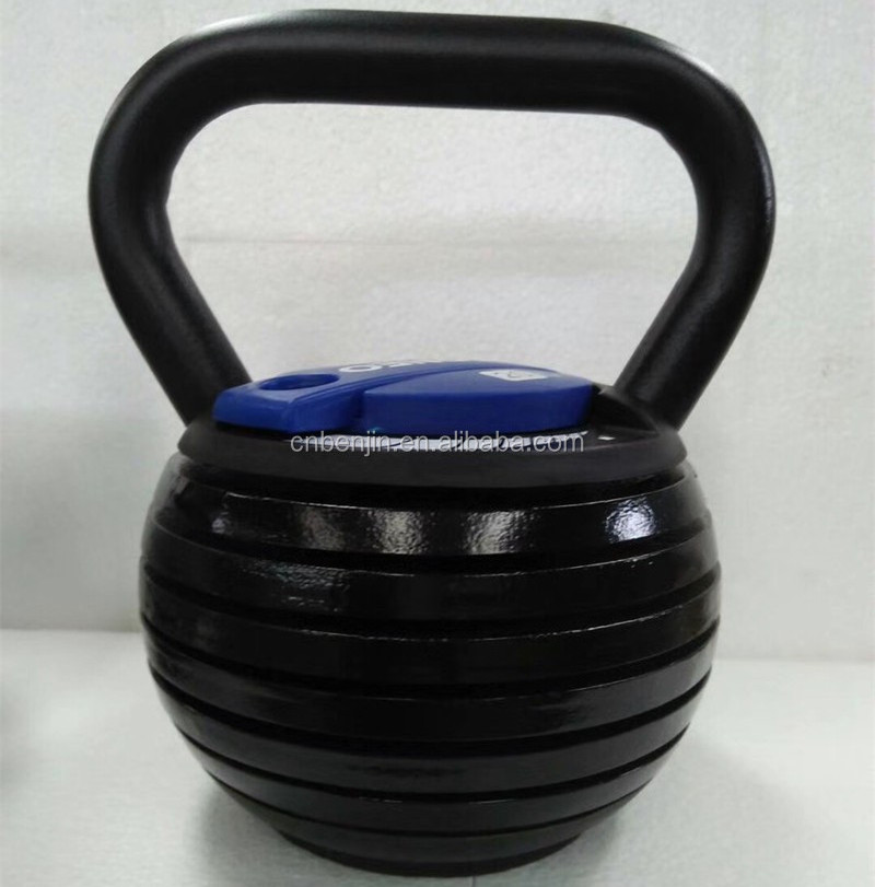 5 - 20 lb Adjustable Kettlebell Weight for Home Gym Trainer