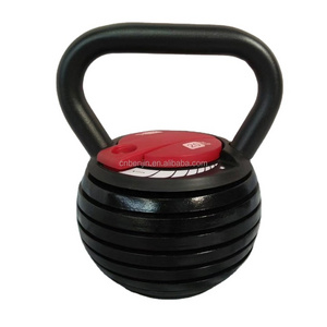 5 - 20 lb Adjustable Kettlebell Weight for Home Gym Trainer