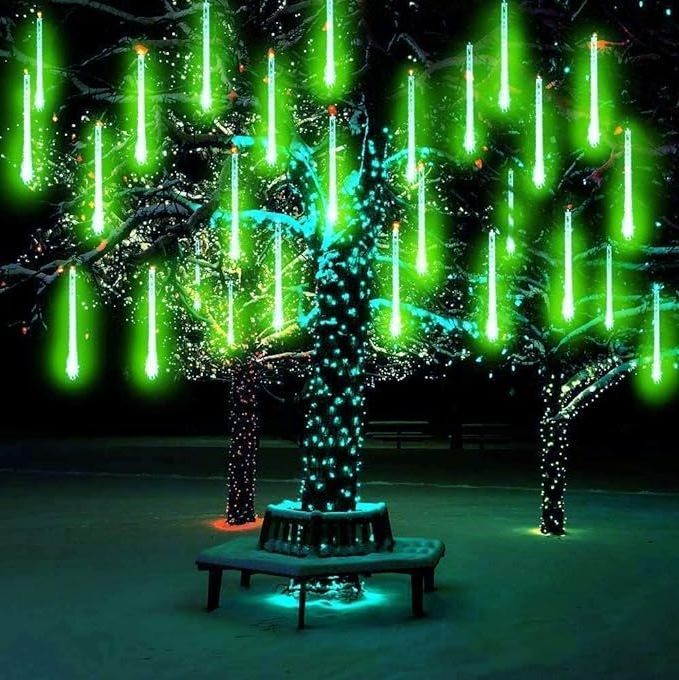 The New Listing Twinkle Christmas Wire Decorative Light Net Light Meteor Shower Lights For Yard Patio Pathway Decoration