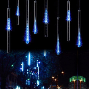 2023 New Innovations Twinkle Curtain Icicle Battery Curtain Fairy Battery Solar Meteor Shower Lights Fairy Light Garden Stag