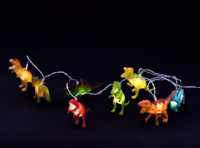 Hot Selling High Quality Decorating Kids Bedroom Home Holiday Led Lights Dinosaur String Lights