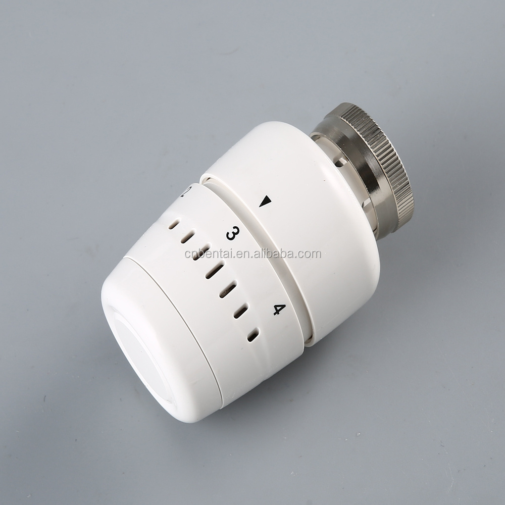 water heating cast iron radiator fitting of thermostatic valve head for home heating system