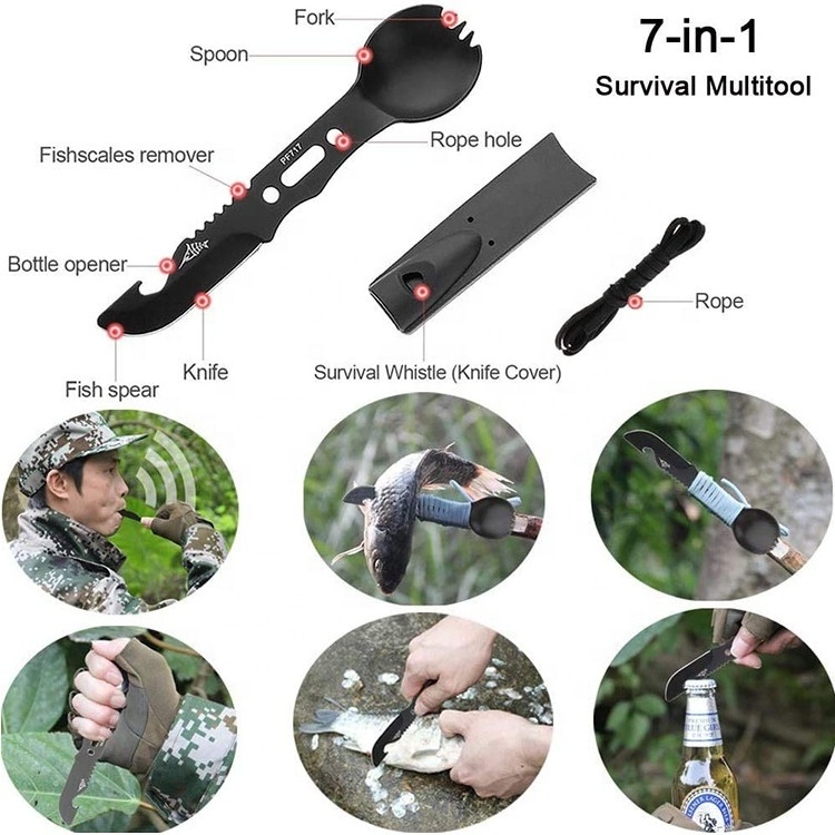 Wholesale OEM Professional Outdoor Survival Kit  Emergency Tool Survival Gear Equipment Best Gift for Dad