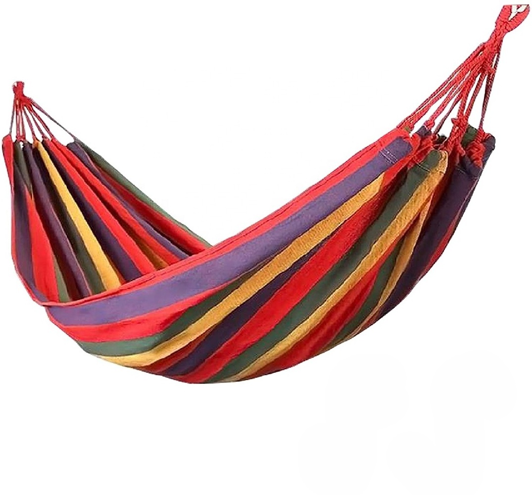 Betoyy Outdoor Portable Parachute Hammock Beach Canvas Folding Hammock with Tree Straps