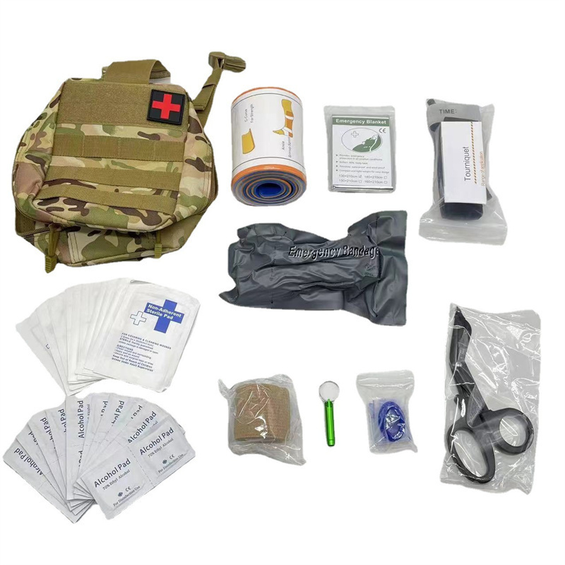 Betoyy Outdoor Tactical First Aid Survival Kit Bag Professional Emergency Trauma Kit With Hemostatic Gauze And Tourniquet