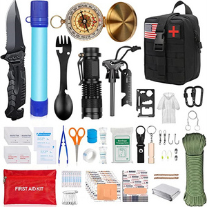 Survival Kit and First Aid Kit Unique Gifts for Men Teenage boy Husband dad Kid,Survival Gear and Equipment for Camping Fishing