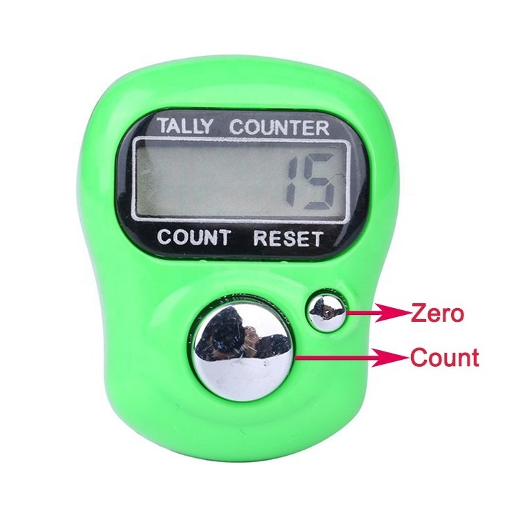 Wholesale Cheap High Quality Lslamic Gift Muslim Tasbih Digital Finger Tally Counter