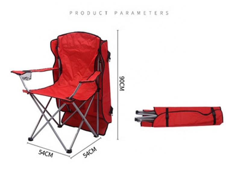 Camping Chairs with Canopy, Portable Quad Lawn Chair for Adults, Folding Recliner Chair with Cup Holder Outdoor Events and Shade