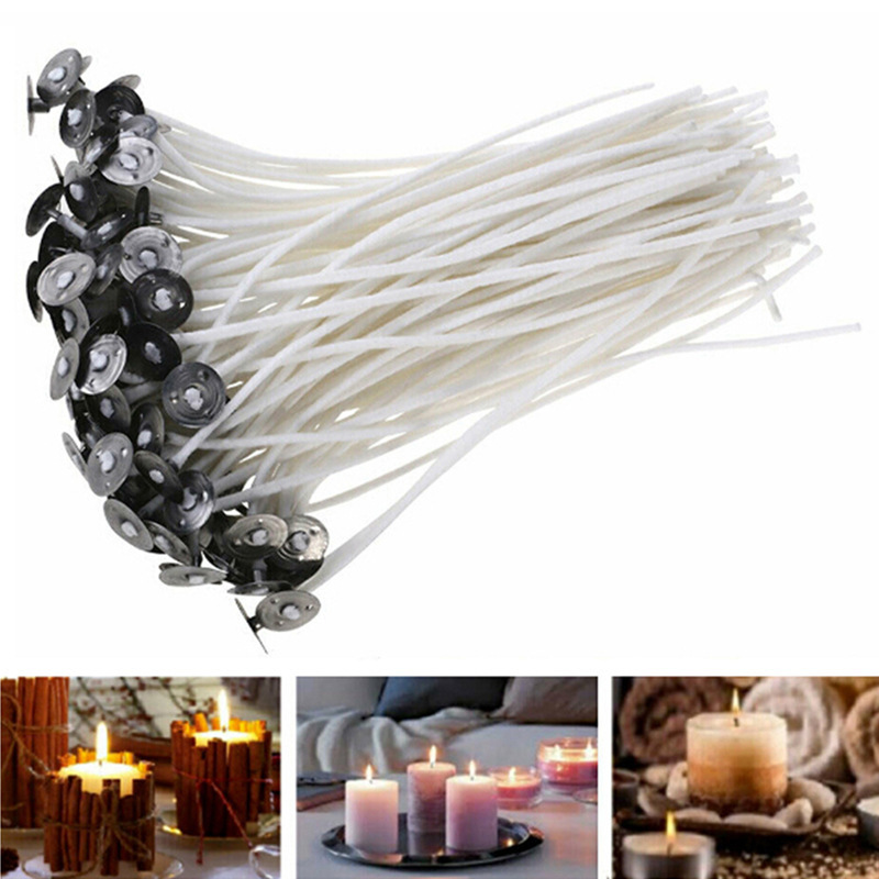 Premium High Quality Pre-Waxed Handmade Smokeless Cotton Core Wicks Candle Wicks for Candle Making